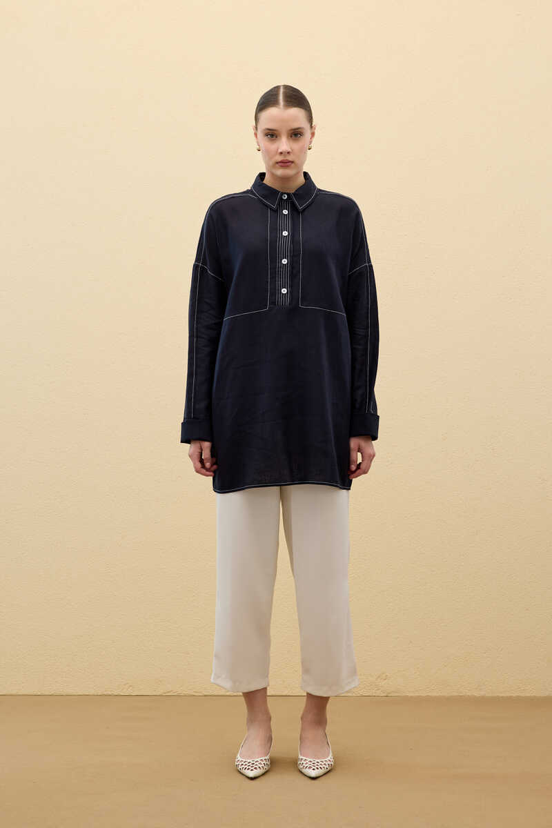 AJMER TUNİK LACİVERT - 4