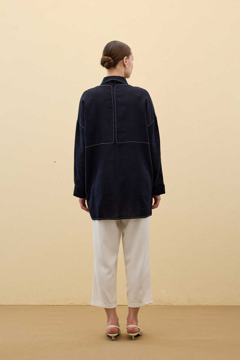 AJMER TUNİK LACİVERT - 6