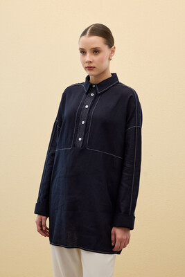 AJMER TUNİK LACİVERT - MMB