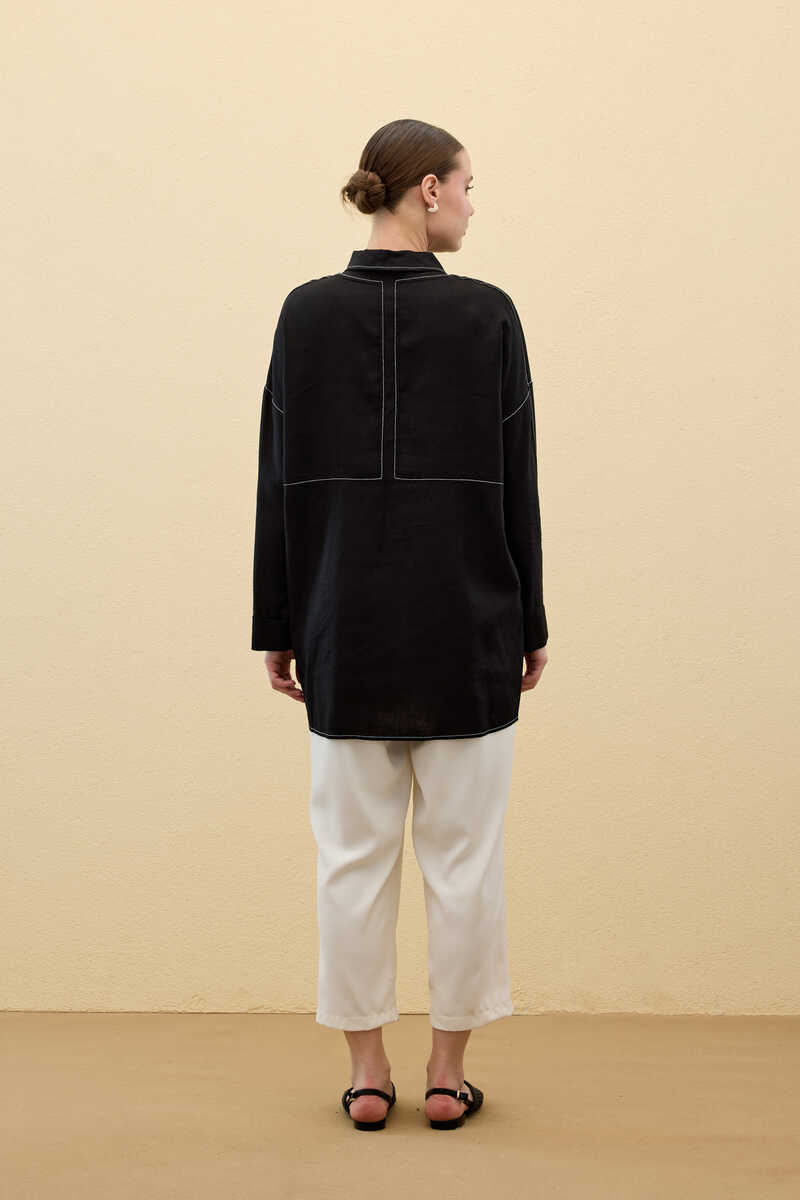 AJMER TUNİK SİYAH - 3