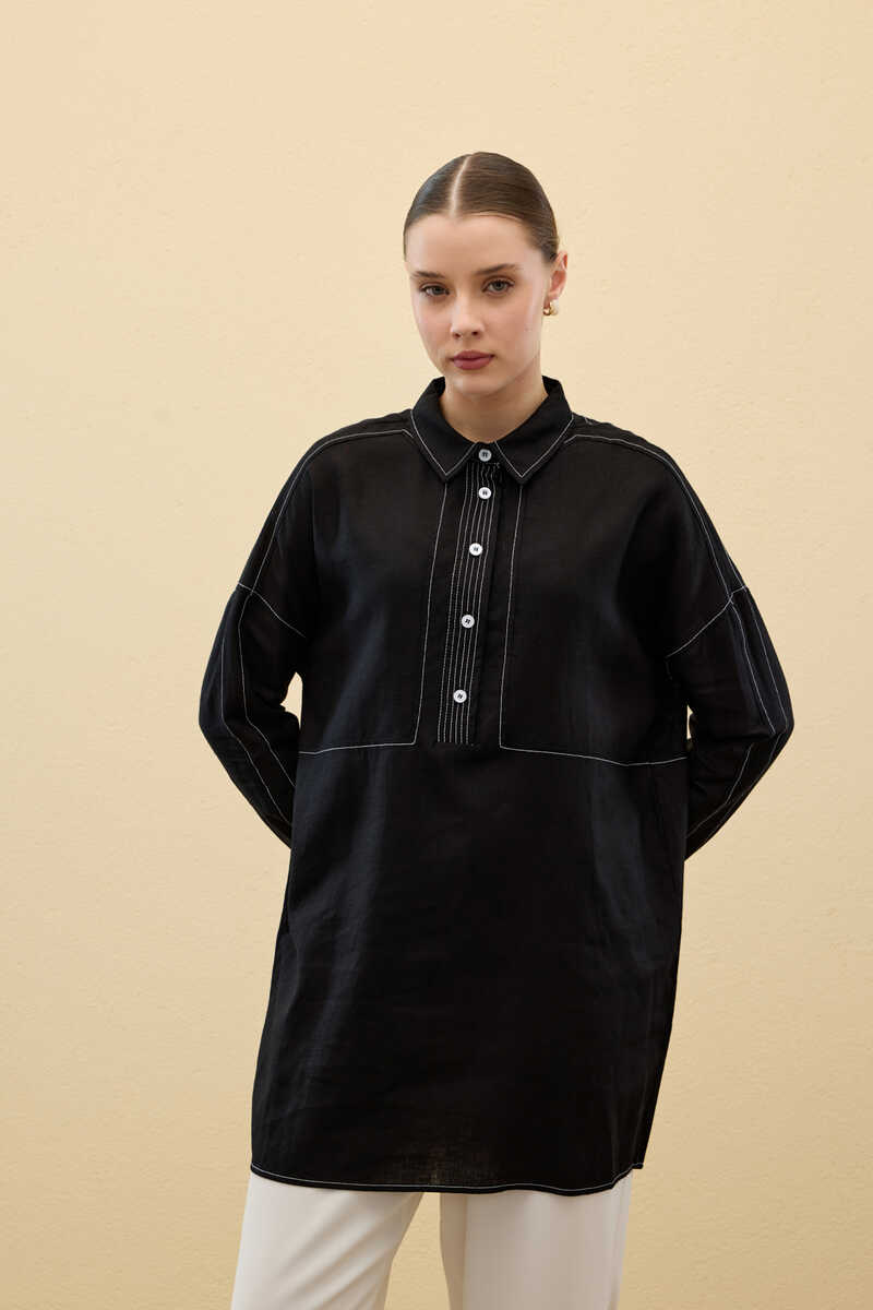 AJMER TUNİK SİYAH - 4