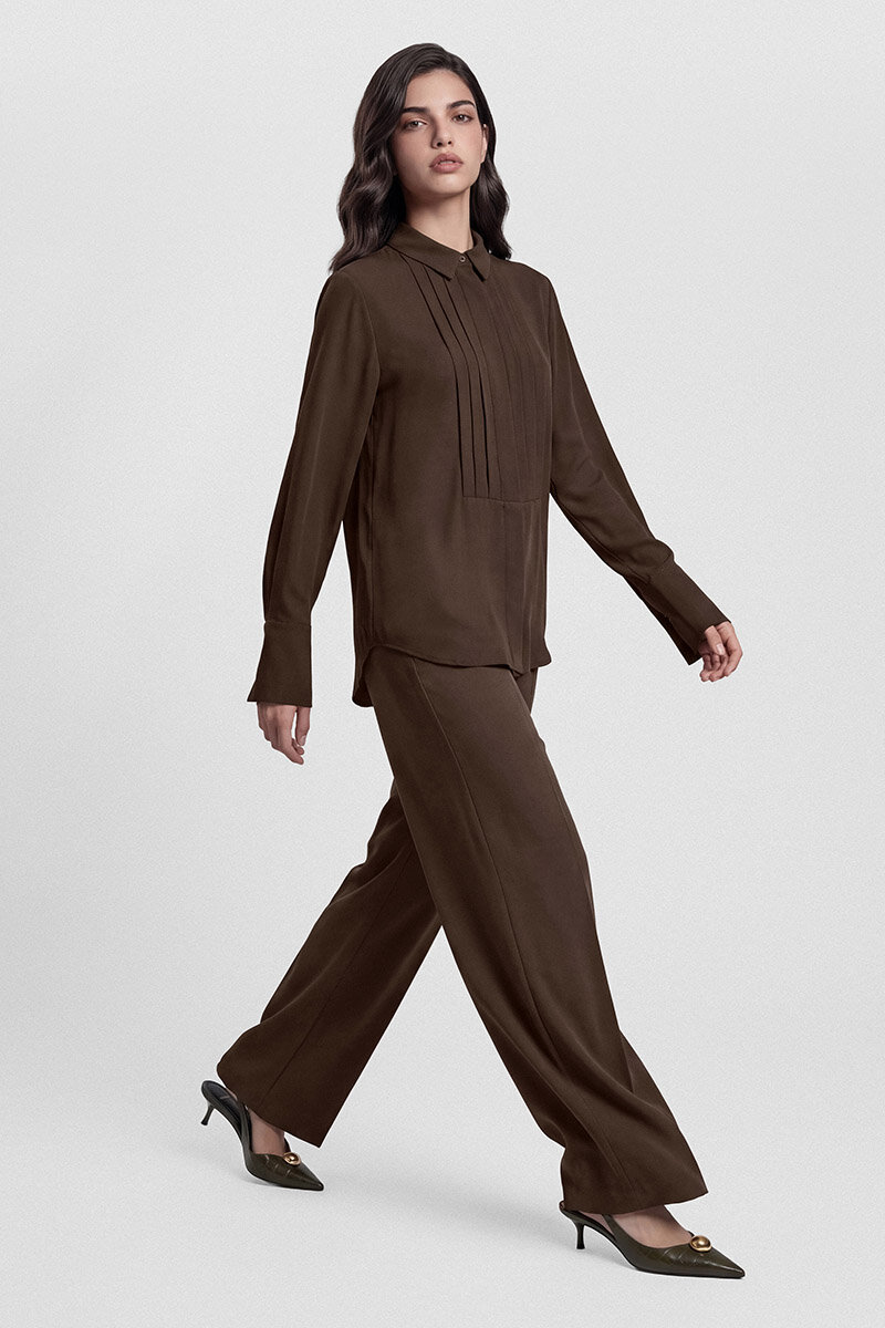 ALYA TAKIM KAHVERENGİ - 3