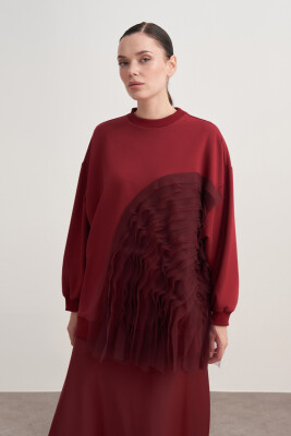 ANZE SWEAT BORDO - MMB