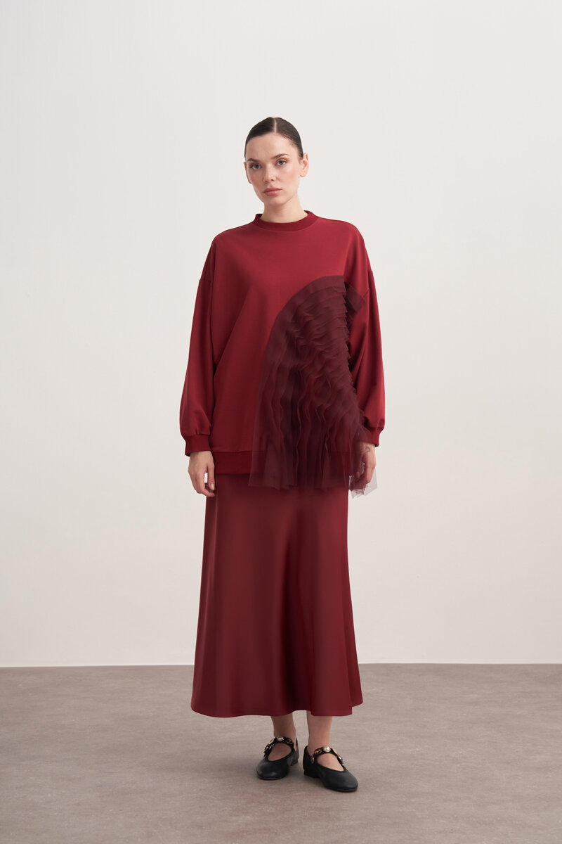 ANZE SWEAT BORDO - 3