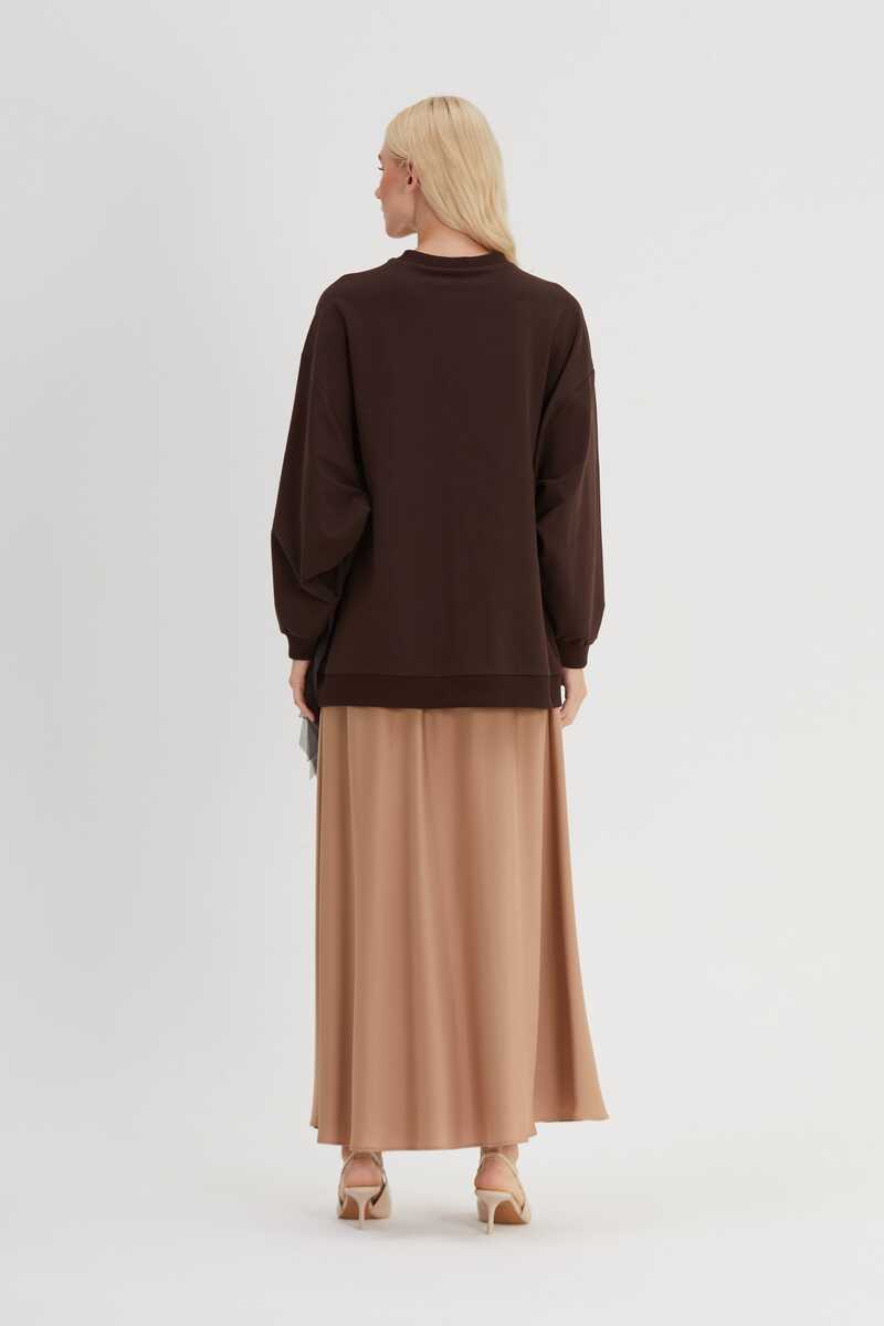 ANZE SWEAT KAHVE - 8