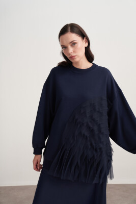 ANZE SWEAT LACİVERT - MMB