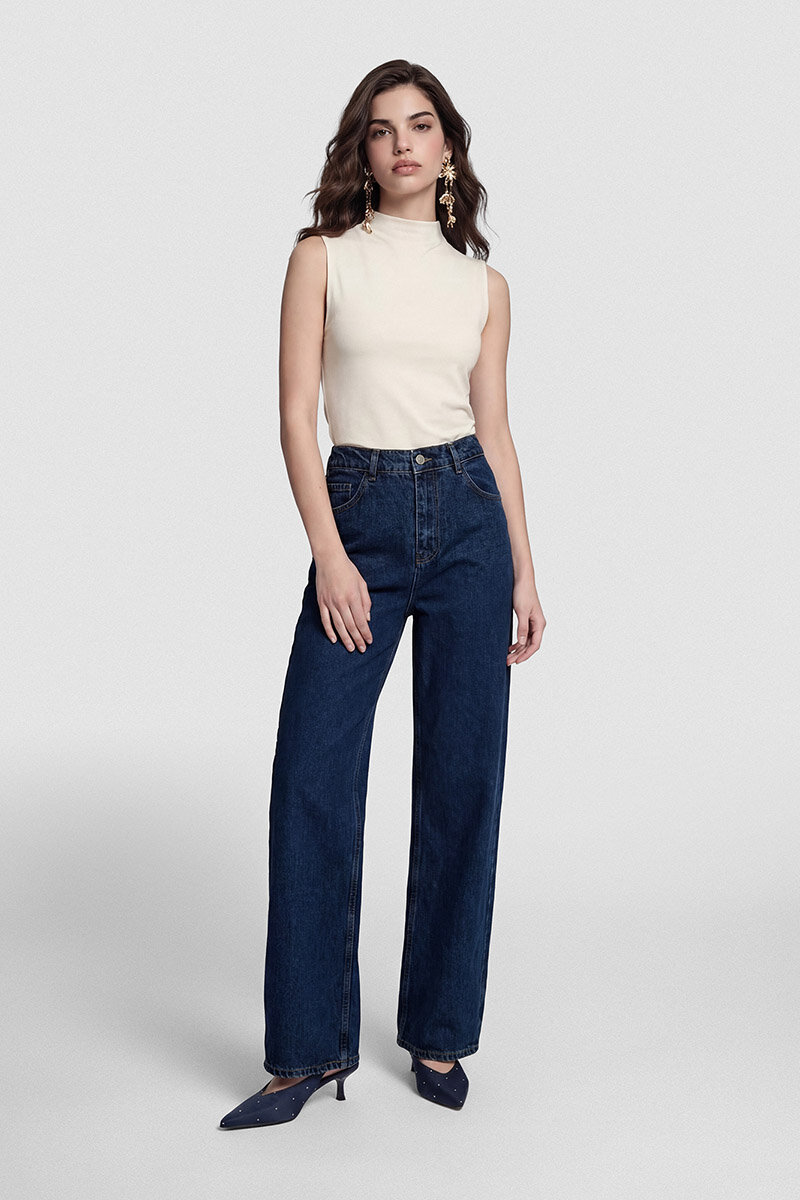 COMFY JEAN LACİVERT - 3