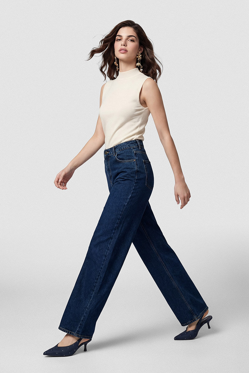 COMFY JEAN LACİVERT - 6