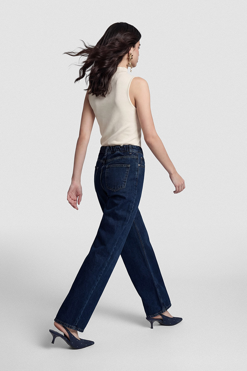 COMFY JEAN LACİVERT - 7