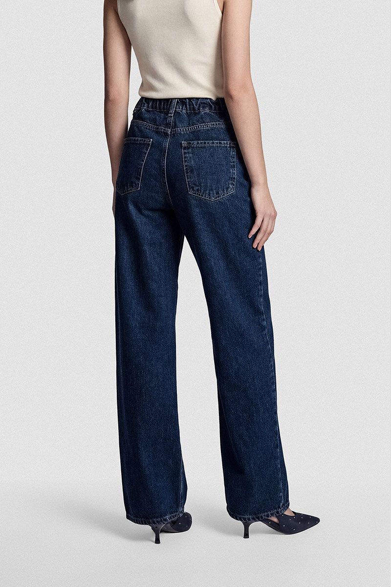 COMFY JEAN LACİVERT - 8
