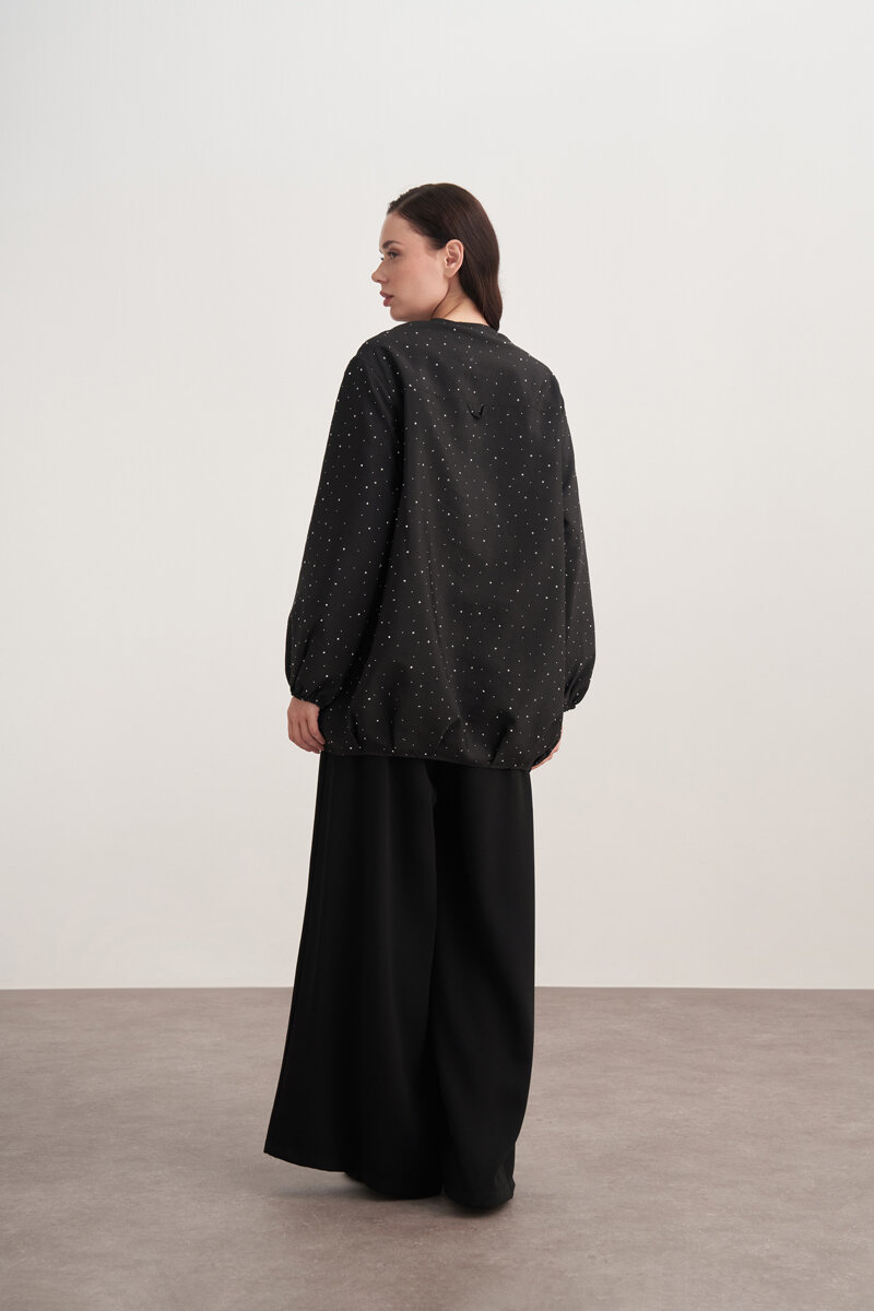 GLEAM BOMBER SİYAH - 6