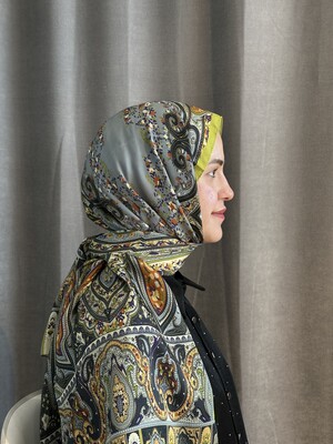  - GLORY BAMBU ŞAL YEŞİL