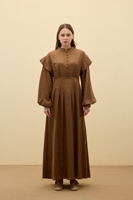 KATY ELBİSE CAMEL - MMB (1)