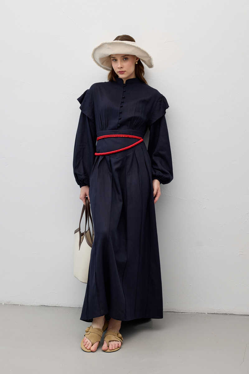 KATY ELBİSE LACİVERT - 5