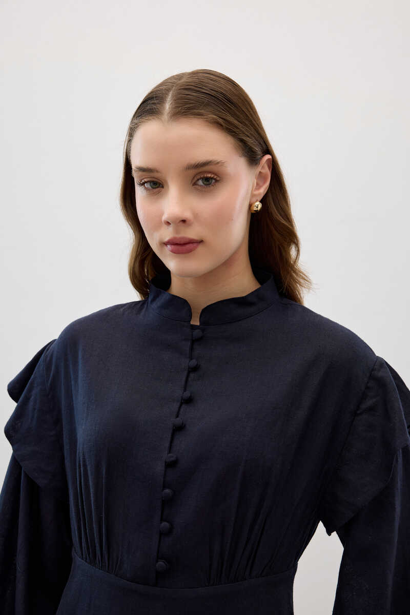 KATY ELBİSE LACİVERT - 3