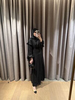 KATY ELBİSE SİYAH - (1)