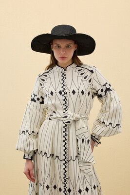 LAYLA ELBİSE BEYAZ - MMB