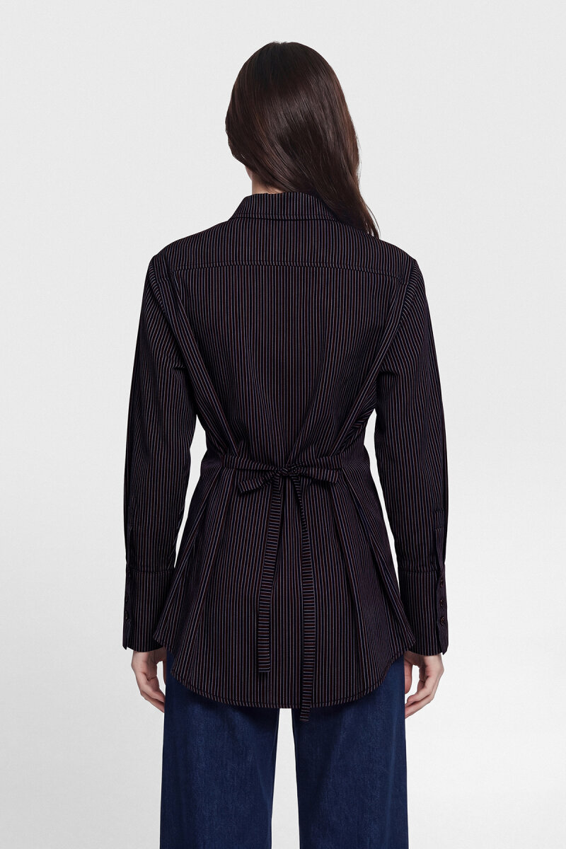 LİA GÖMLEK KAHVERENGİ - 6