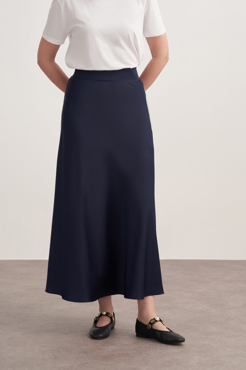 MMB SATEN ETEK LACİVERT - 3