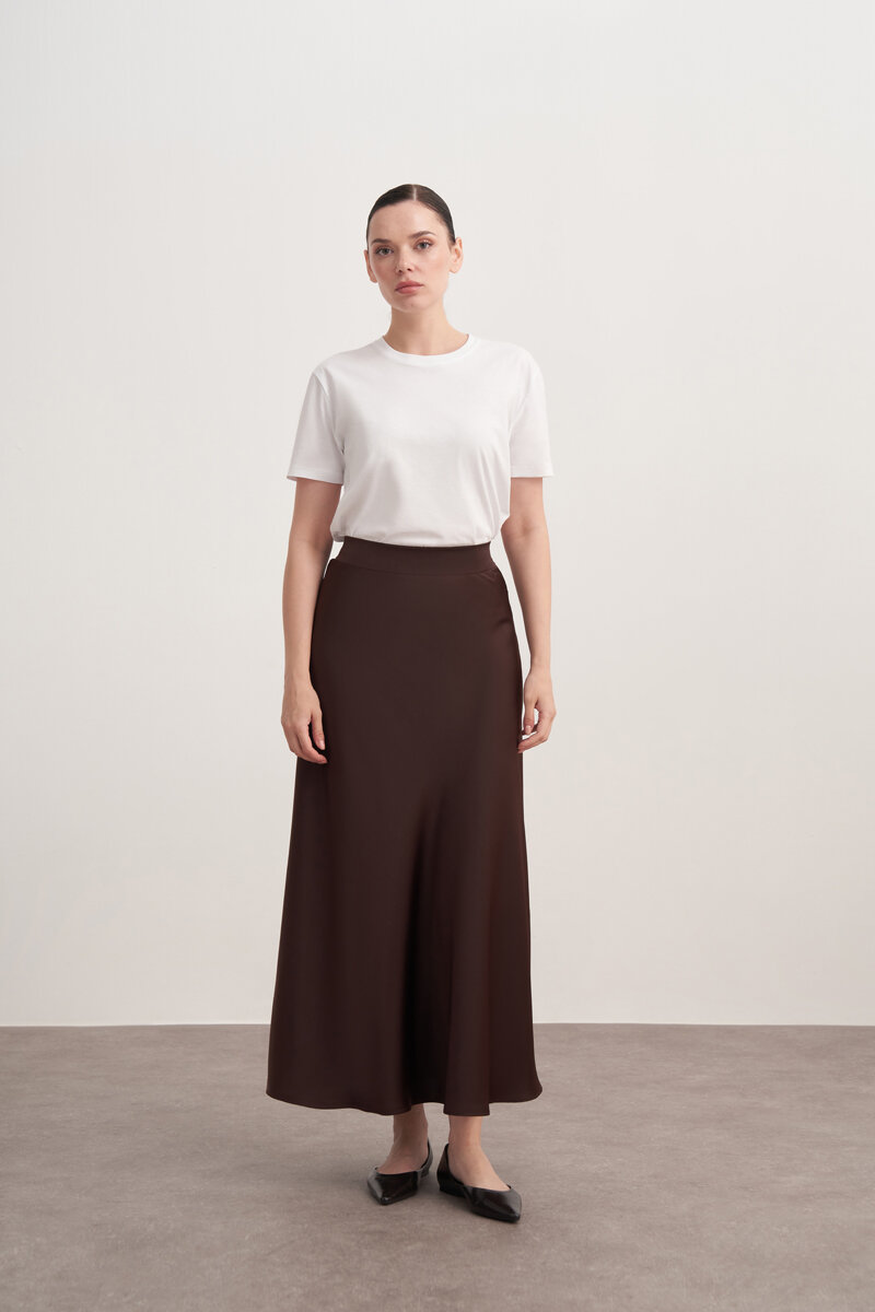 MMB SATEN ETEK KAHVERENGİ - MMB