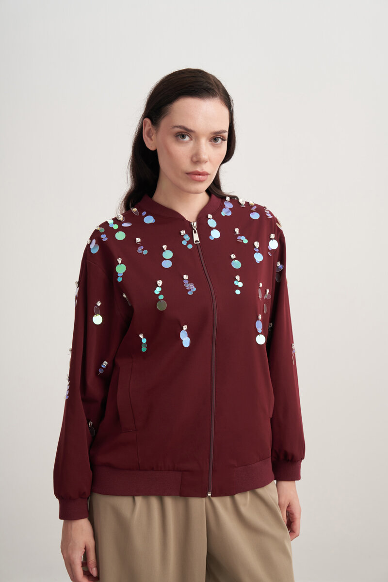 NOVA BOMBER BORDO - MMB