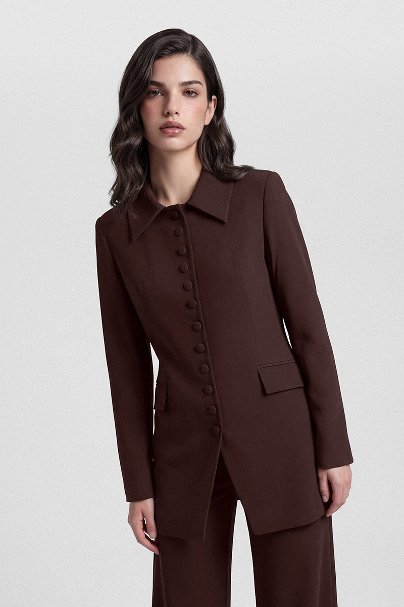 NOYA CEKET KAHVERENGİ - 4