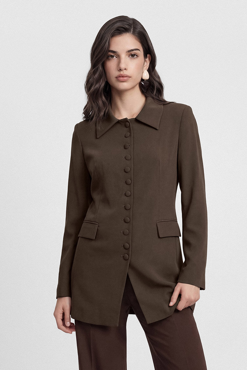 NOYA CEKET KAHVERENGİ - 3