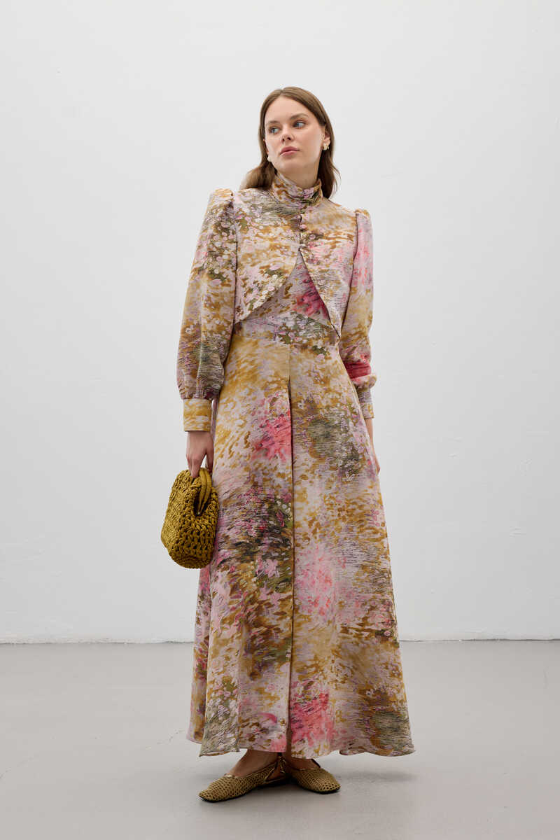 PERA ELBİSE BEJ - MMB