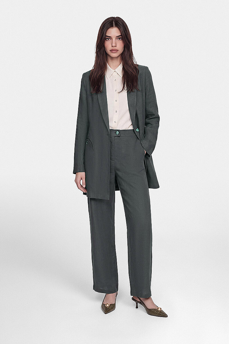 PRİVE KETEN TAKIM HAKİ - 2