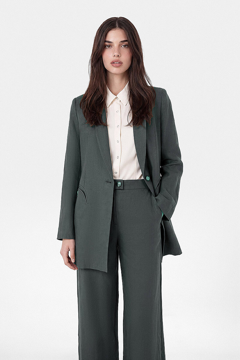 PRİVE KETEN TAKIM HAKİ - 3