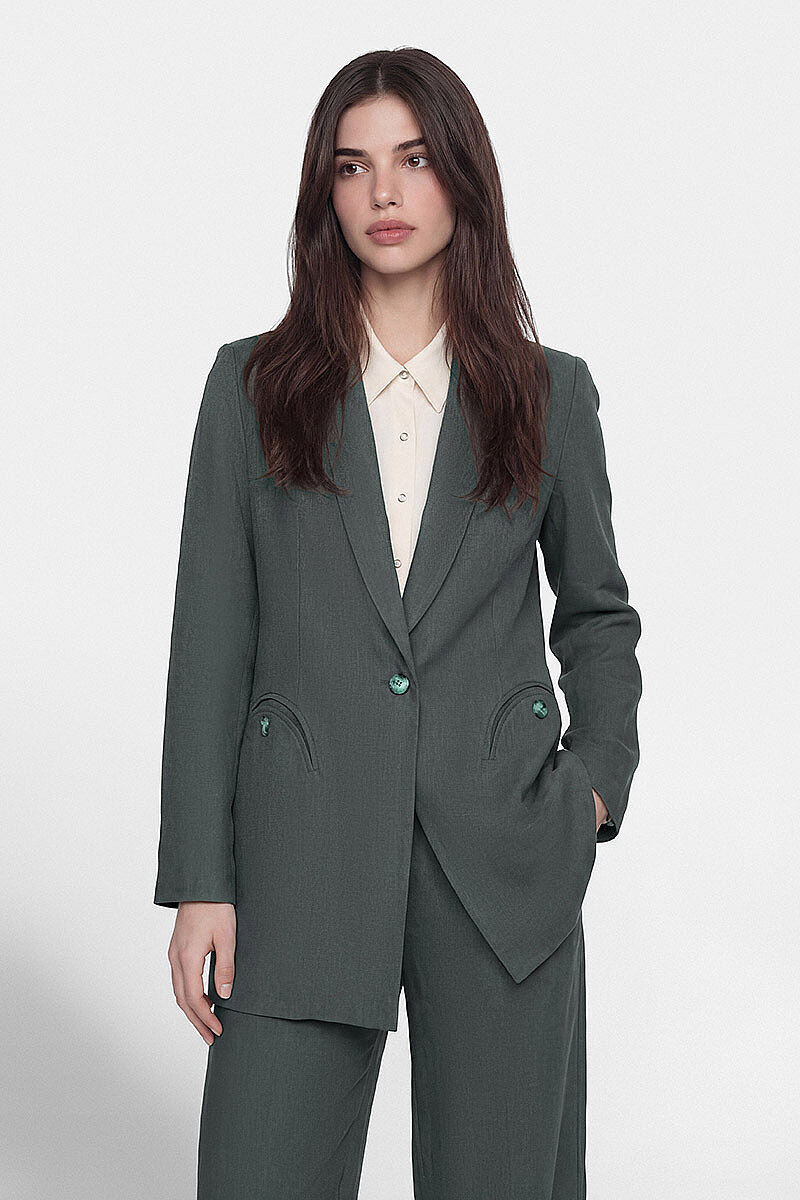 PRİVE KETEN TAKIM HAKİ - 1