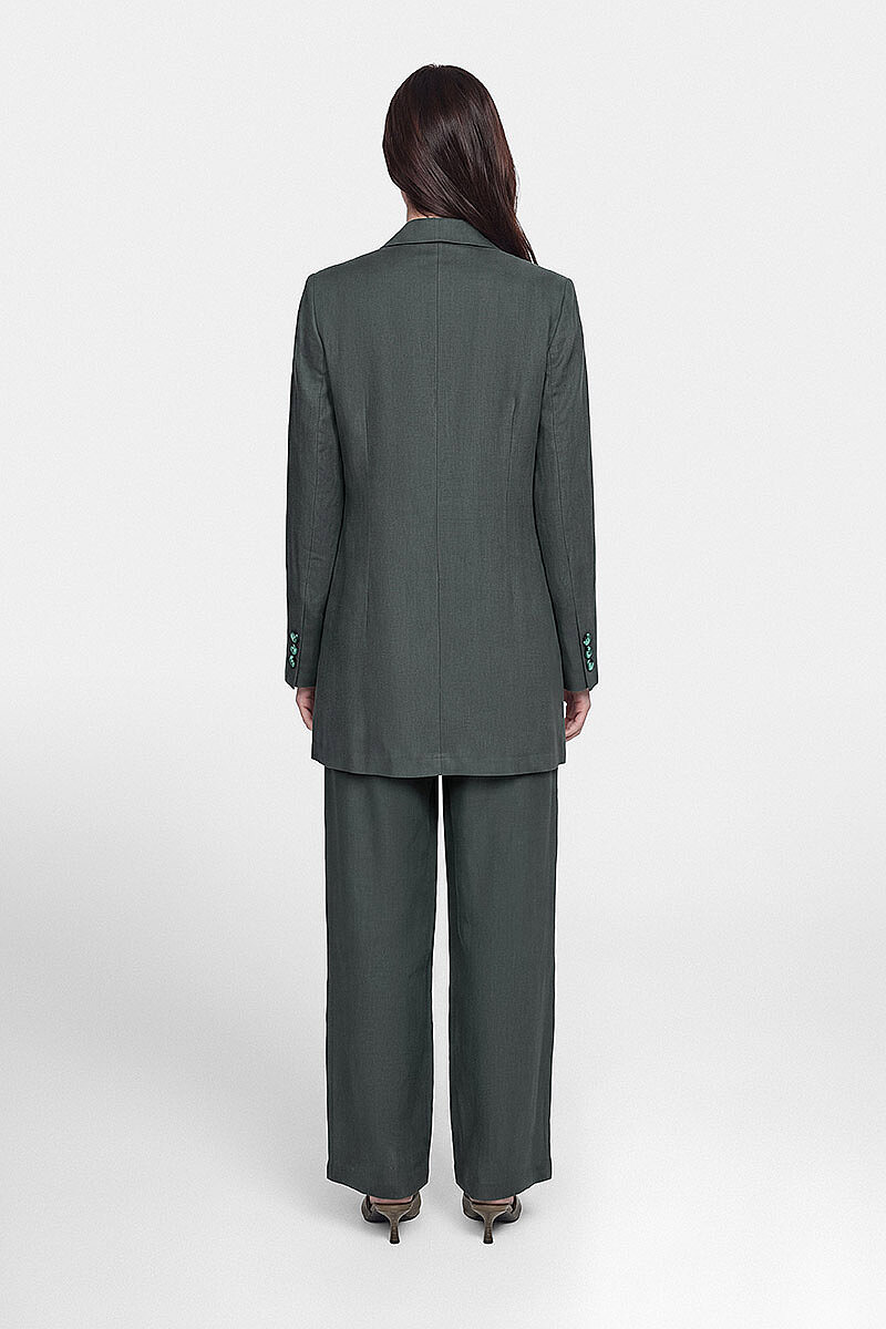 PRİVE KETEN TAKIM HAKİ - 4