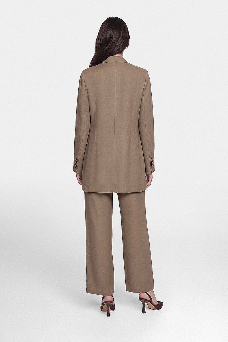 PRİVE KETEN TAKIM VİZON - 4