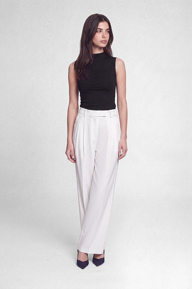 RİVA PANTOLON BEYAZ - 4