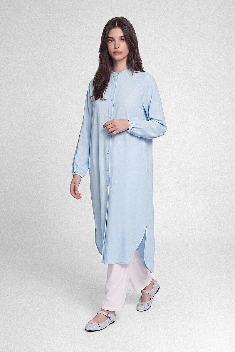 SAHRA TUNİK BEBE MAVİ - 3