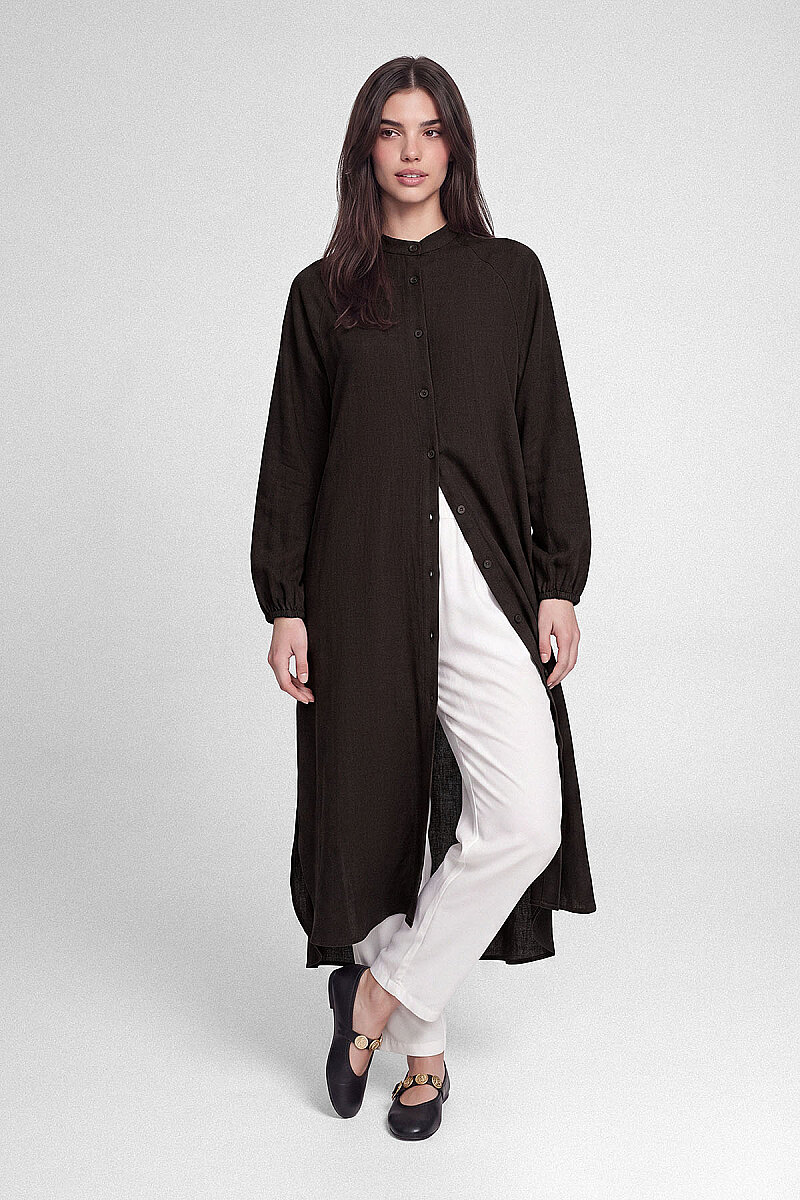 SAHRA TUNİK KAHVERENGİ - 5