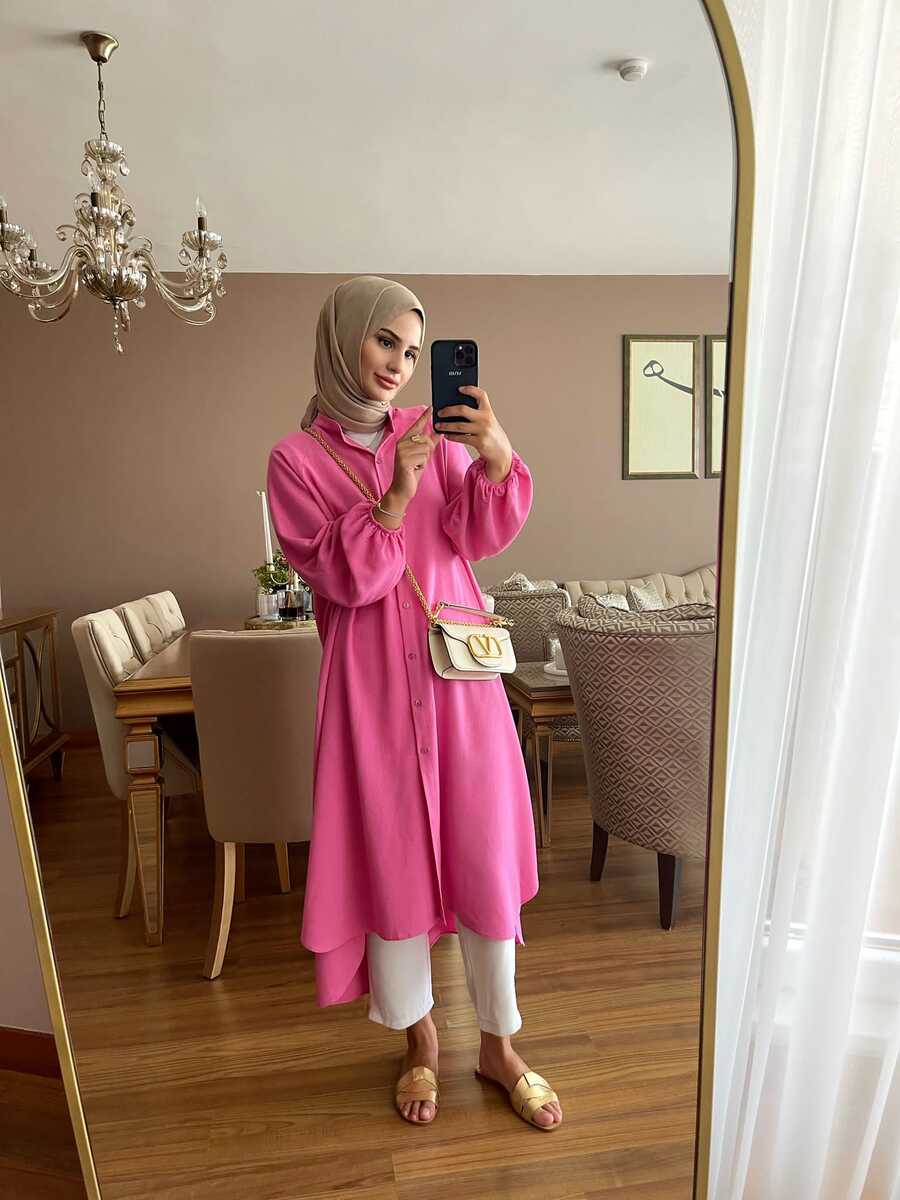 SAHRA TUNİK PEMBE - MMB