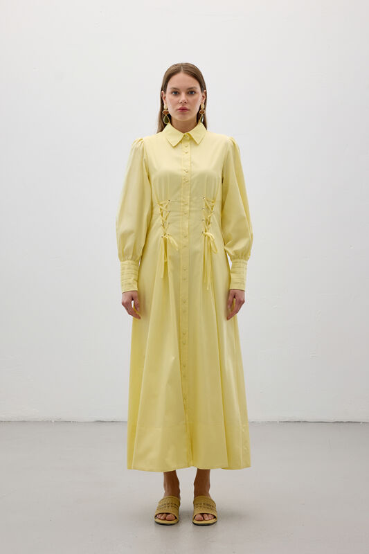 SANSA ELBİSE SARI