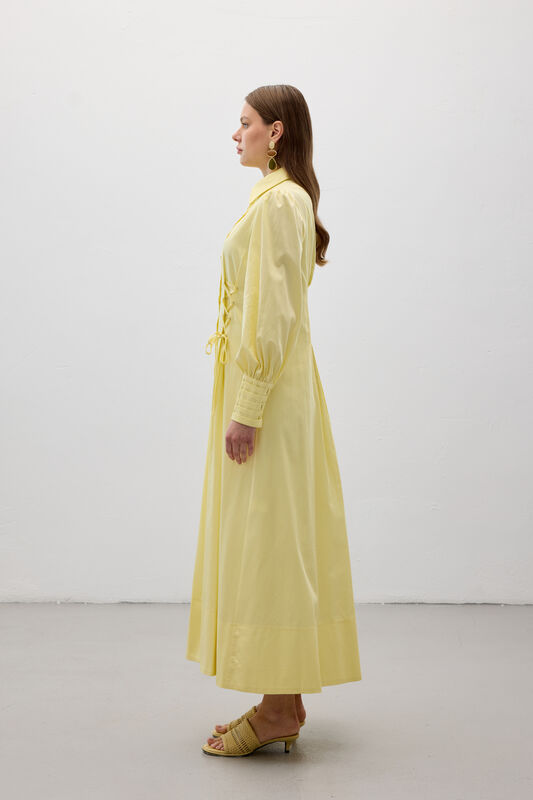 SANSA ELBİSE SARI
