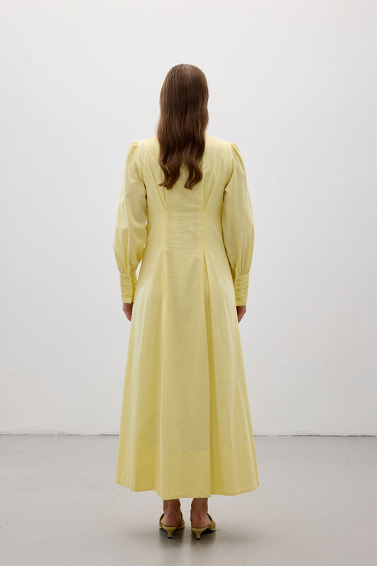 SANSA ELBİSE SARI