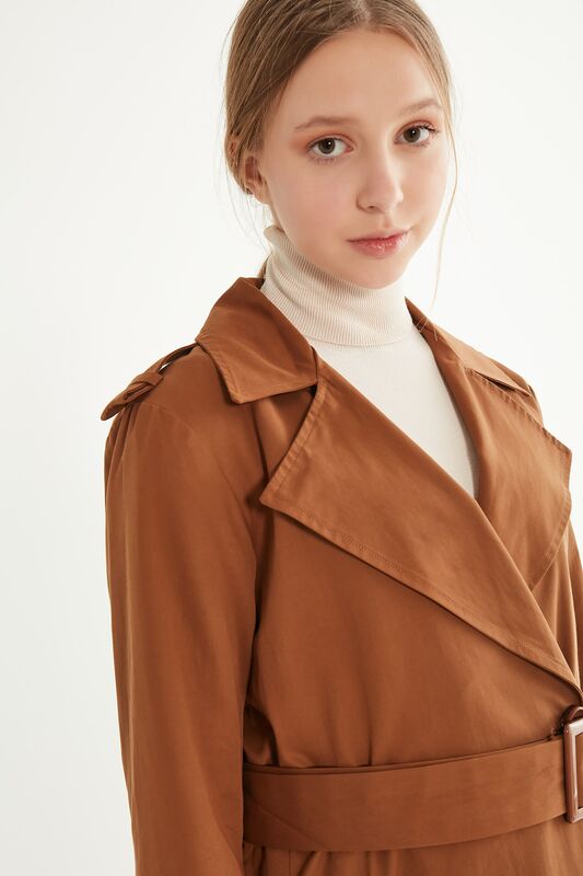 VİANO TRENCH CAMEL